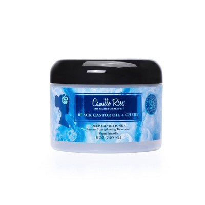 Camille Rose Black Castor Oil &amp; Chebe Deep Conditioner 8 fl oz - Imperfect Container by This is Beauty US