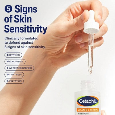 Cetaphil Brightening Vitamin C Face Serum 1fl oz - New by This is Beauty US