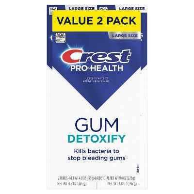 Crest Pro-Health Gum Detoxify Deep Clean Toothpaste 4.8oz/2pk - Missing Box