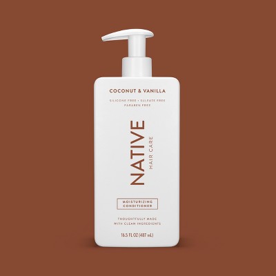 Native Coconut &amp; Vanilla Moisturizing Vegan Conditioner 16.5 fl oz - Imperfect Container
