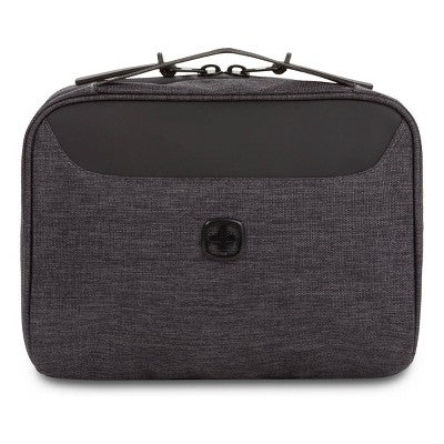 SWISSGEAR Toiletry Tech Kit Dark Gray Heather - New by This is Beauty US