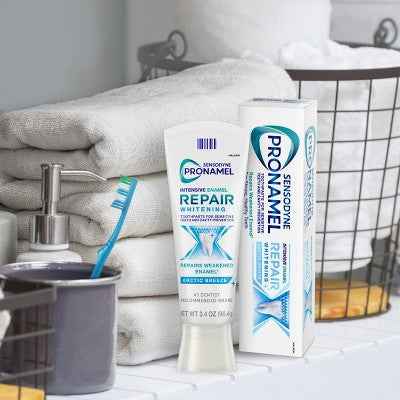 Sensodyne Pronamel Intensive Enamel Repair Whitening 3.4oz/2pk - Missing Box