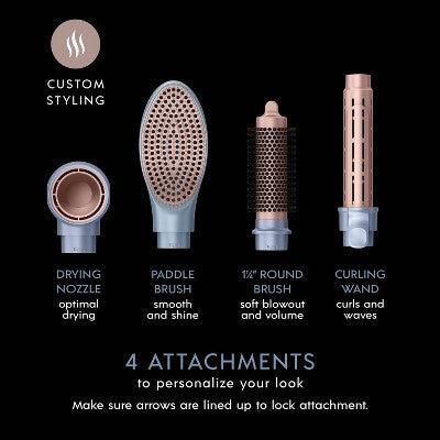 InfinitiPRO by Conair DigitalAIRE Multi-Attachment Styling System 1200W - Imperfect Box by This is Beauty US