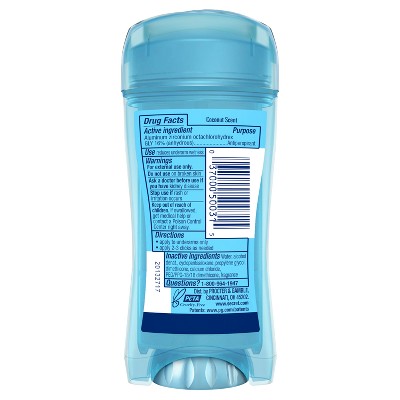 Secret Fresh Clear Gel Antiperspirant &amp; Deodorant Coconut Scent 2.6oz - New by This is Beauty US
