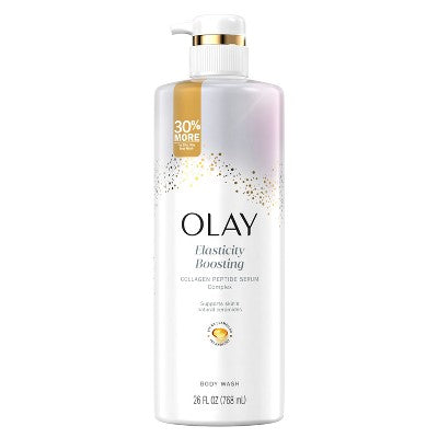 Olay Cleansing Firming Body Wash with Vitamin B3 and Collagen Scented 26 fl oz - Imperfect Container by This is Beauty US
