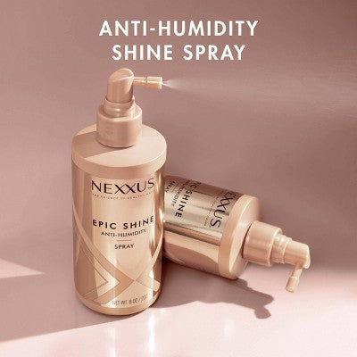 Nexxus Anti Humidity Epic Shine Hair Spray 8oz - Imperfect Container by This is Beauty US