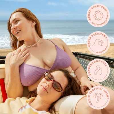 Hawaiian Tropic Sheer Touch Face Lotion Sunscreen SPF 60+ 2.5 fl oz - Imperfect Container