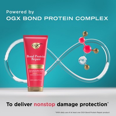 OGX Repair &amp; Protect Bond Protein Repair 6.7 fl. oz - Imperfect Container by This is Beauty US