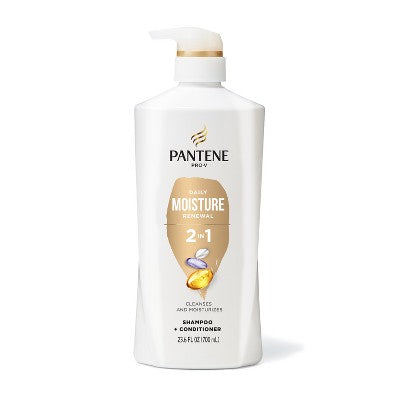 Pantene Pro V Daily Moisture Renewal 2 in 1 Shampoo &amp; Conditioner 23.6 fl oz - New by This is Beauty US