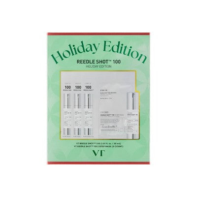 VT Cosmetics Reedle Shot 100 Holiday Edition Gift Set 4pc - Missing Box by This is Beauty US