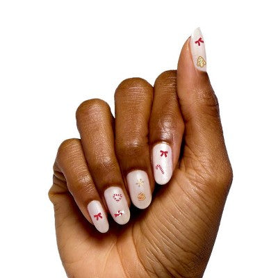 Olive &amp; June Mini Mani Nail Polish Gift Set Gingerbread 3ct - Imperfect Box