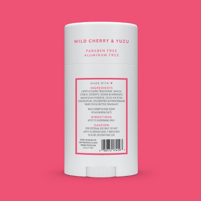 Native Solid Deodorant Wild Cherry; Yuzu 2.65oz - New by This is Beauty US