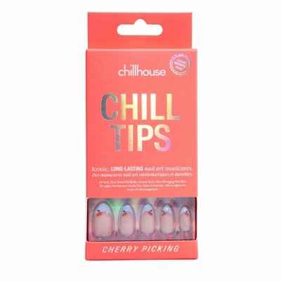Chillhouse Chill Tips Press-On Fake Nails Cherry Picking 24ct - New
