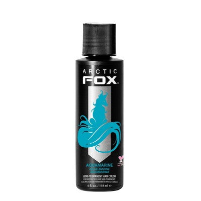 Arctic Fox Semi-Permanent Hair Color Dye Turquoise Blue 4 fl oz - Imperfect Container by This is Beauty US