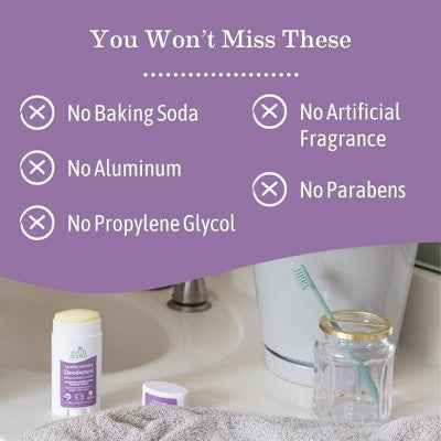 Earth Mama Calming Lavender Deodorant 2.65oz - New