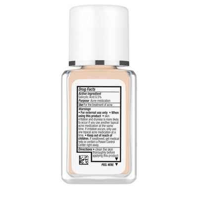 Neutrogena Skin Clearing Oil-Free Liquid Foundation with Salicylic Acid 30 Buff 1 fl oz - Imperfect Container