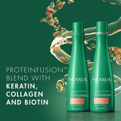 Nexxus Unbreakable Care Sulfate &amp; Silicone Free Biotin Conditioner For Fine &amp; Thin Hair with Keratin 13.5 fl oz - Imperfect Container by This is Beauty US