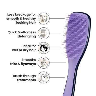 Tangle Teezer Ultimate Detangler Hair Brush Zodiac Cancer, Jun 21-Jul 22 Blue - New