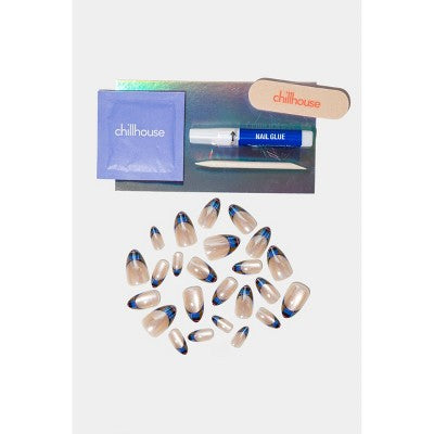 Chillhouse Chill Tips Press-On Nail Set Priestess of Punk 24ct - New by This is Beauty US