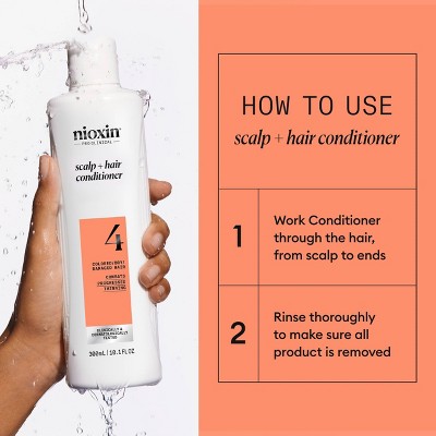 Nioxin System 4 Therapy Conditioner 10.1 fl oz - Imperfect Container by This is Beauty US