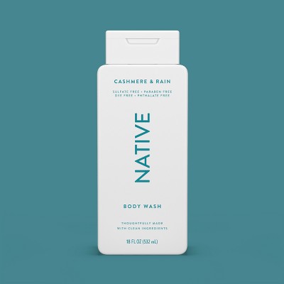 Native Body Wash for Women &amp; Men Cashmere &amp; Rain Sulfate Free 18 fl oz - New by This is Beauty US