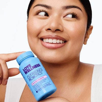 Love Wellness Gut Feelings Probiotics for a Healthy Gut &amp; Immunity 30ct - Imperfect Container by This is Beauty US