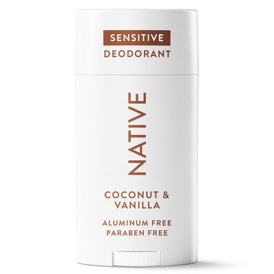 Native Sensitive Solid Deodorant for Women &amp; Men Coconut &amp; Vanilla 2.65oz - New
