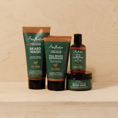 SheaMoisture Men Beard Balm Maracuja Oil &amp; Shea Butter 4oz - Imperfect Container