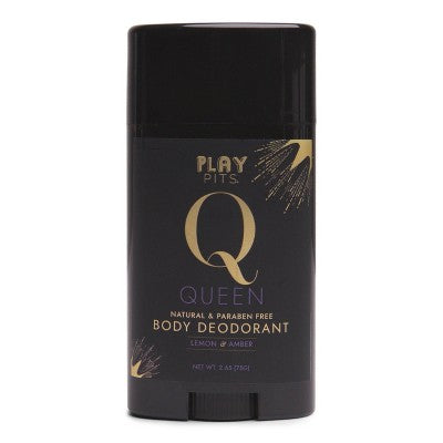 Play Pits Queen Natural Solid Deodorant 2.65oz - Imperfect Container by This is Beauty US