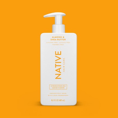 Native Almond &amp; Shea butter Strengthening Vegan Conditioner Sulfate, Paraben and Silicone Free 16.5 fl oz - New by This is Beauty US