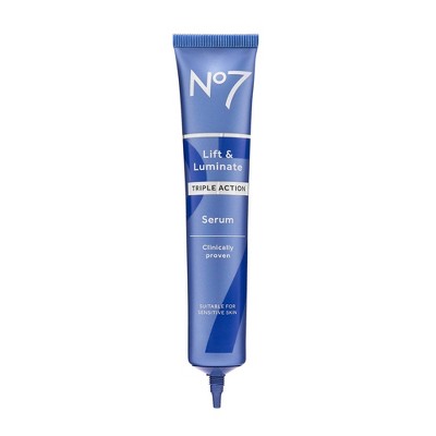 No7 Lift; Luminate Triple Action Face Serum 1.69 fl oz - Imperfect Box by This is Beauty US