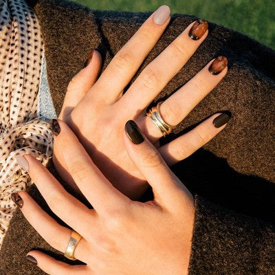 Ohora Gel Nail Art Design Line Coffee Toffee 30ct - Imperfect Box by This is Beauty US