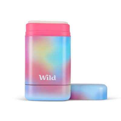 Wild Cosmetics Cream Deodorant Refill Grapefruit &amp; Lime with Ombre Case 5.29oz - New