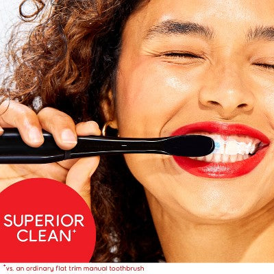 Colgate Optic White Pro Series Sonic Battery Powered Toothbrush Black - Imperfect Box by This is Beauty US