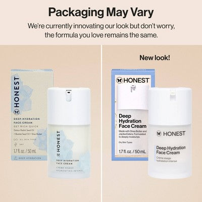 Honest Beauty Deep Hydration Face Cream with Shea Butter 1.7 fl oz - Missing Box by This is Beauty US