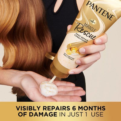 Pantene Pro-V Miracle Rescue Deep Repair Conditioner 8 fl oz - Imperfect Container by This is Beauty US