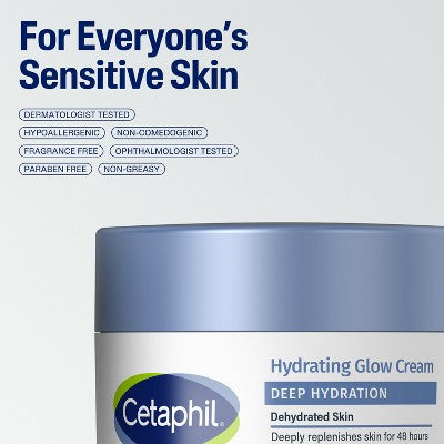 Cetaphil Daily Deep Hydrating Face Cream 1.7fl oz - Imperfect Box by This is Beauty US