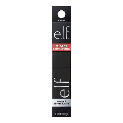 e.l.f. O FACE Satin Lipstick Standing Ovation 0.13 oz - New by This is Beauty US