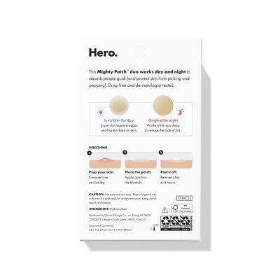 Hero Cosmetics Holiday Duo Patched 24ct - NEW by This is Beauty US