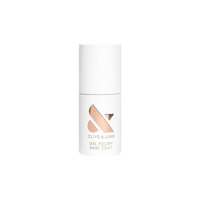 Olive &amp; June Gel Nail Polish Base Coat 0.46 fl oz - Imperfect Container