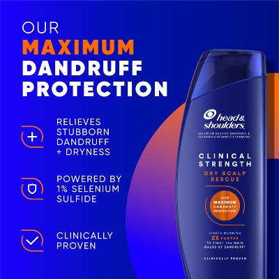 Head &amp; Shoulders Clinical Strength Dry Scalp Rescue Herb Floral Shampoo 13.5 fl oz - New by This is Beauty US