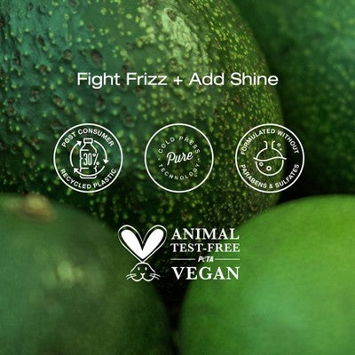 Raw Sugar The Truly Unruly Conditioner Avocado + Apple Cider Vinegar + Rosemary Oil 18 fl oz - New by This is Beauty US