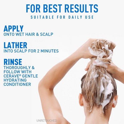 CeraVe Gentle Scalp Care Shampoo 12 fl oz - Imperfect Container by This is Beauty US