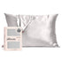 Kitsch Queen Size Satin Standard Pillowcase Thread Count Silver - Imperfect Box by This is Beauty US