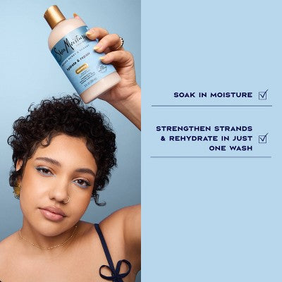 SheaMoisture Manuka Honey &amp; Yogurt Hydrate &amp; Repair Shampoo 13 fl oz - Imperfect Container