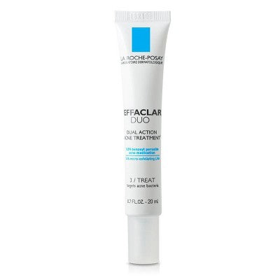 La Roche Posay Effaclar Dermatological Acne Treatment 3-Step System Kit Medicated Gel Cleanser 7.5 fl oz - Imperfect Box by This is Beauty US