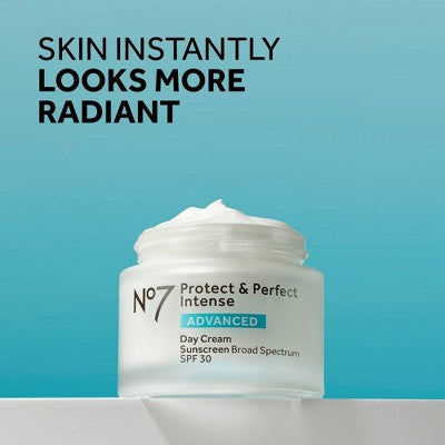 No7 Protect &amp; Perfect Intense Advanced Day Cream with SPF 30 1.69 fl oz - Imperfect Box by This is Beauty US