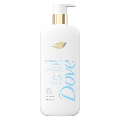 Dove Hydration Boost Serum Body Wash Drenches Dry Skin with 6% Hydrating Serum with Hyaluronic Acid 18.5 fl oz - New by This is Beauty US