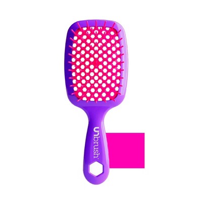 UNbrush Detangler Hair Brush Neon Purple - New by This is Beauty US
