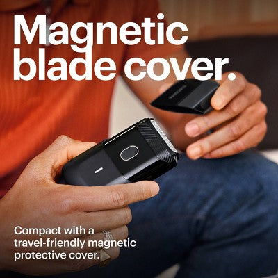 MANSCAPED The Handyman Compact Face Shaver Portable SkinSafe - Imperfect Box by This is Beauty US